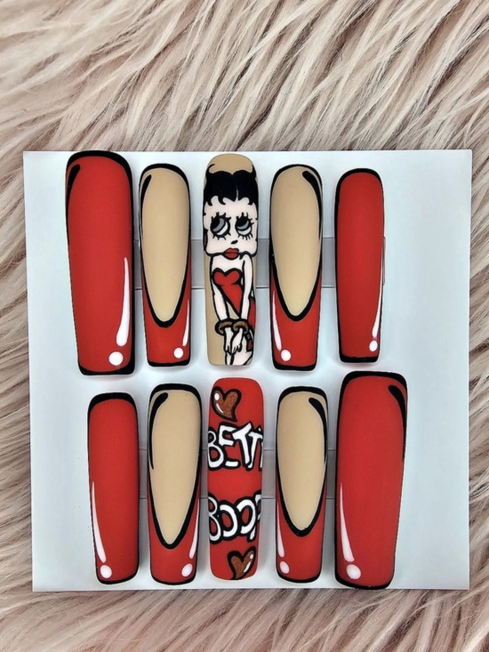 Betty Boop Press-On Nails